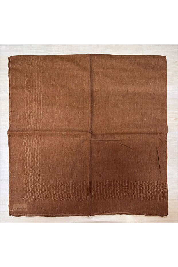 Soft Textured Panel Cotton Scarf