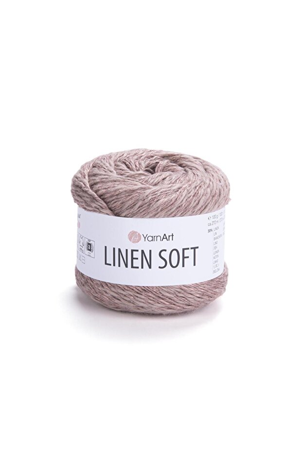 Linen Soft - Hand Knitted Rope Milky Brown-7308