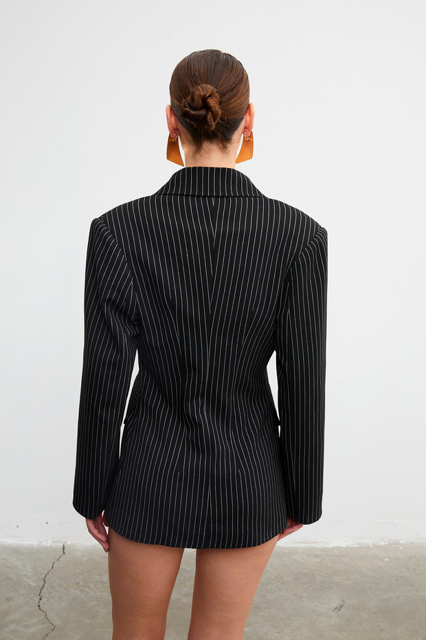 سترة مخططة مصممة حسب الطلب - 8