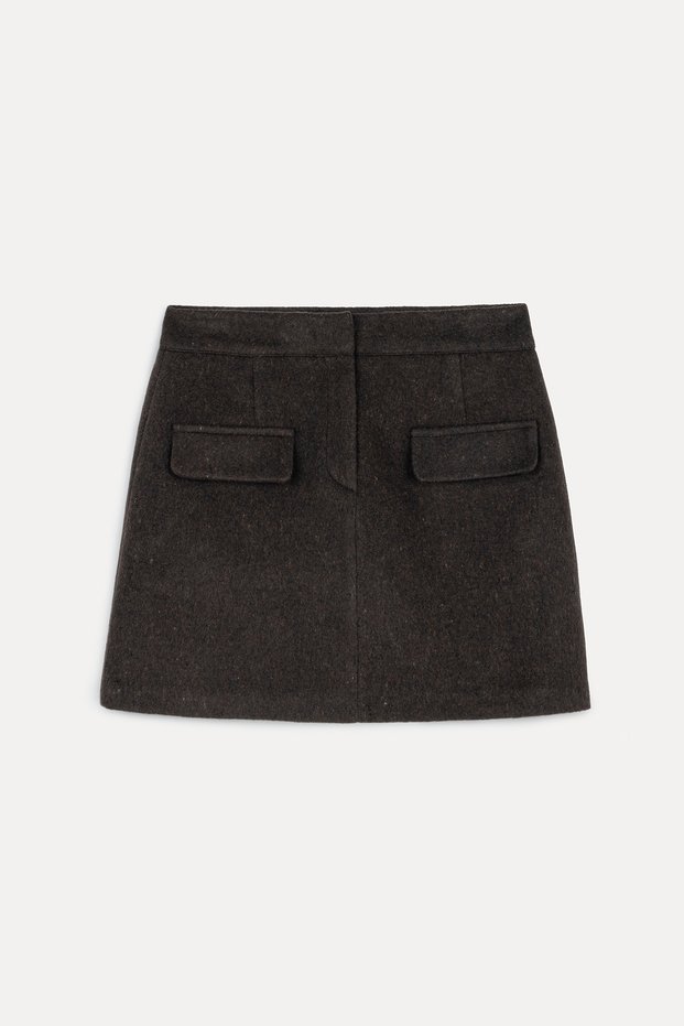 Embroidered Mini Skirt