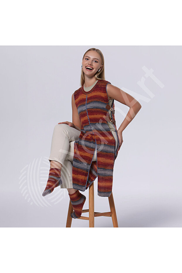 فورزا إبرولي حبل محبوك يدويًا - موديل 2509 - 3