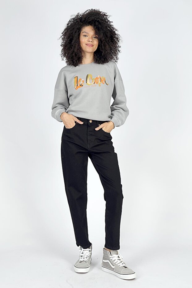 Women's Mom Fit Straight Denim Pants 251 LCF 121017 MARLYN ROMRUEN RINSE