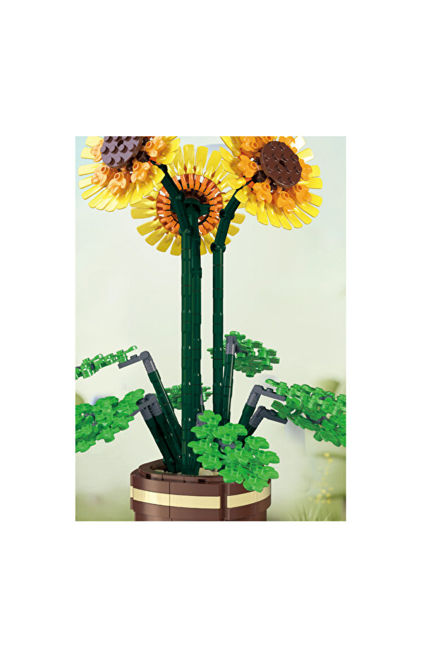 Blok Çiçek Ayçiçeği 731 Parça - 7