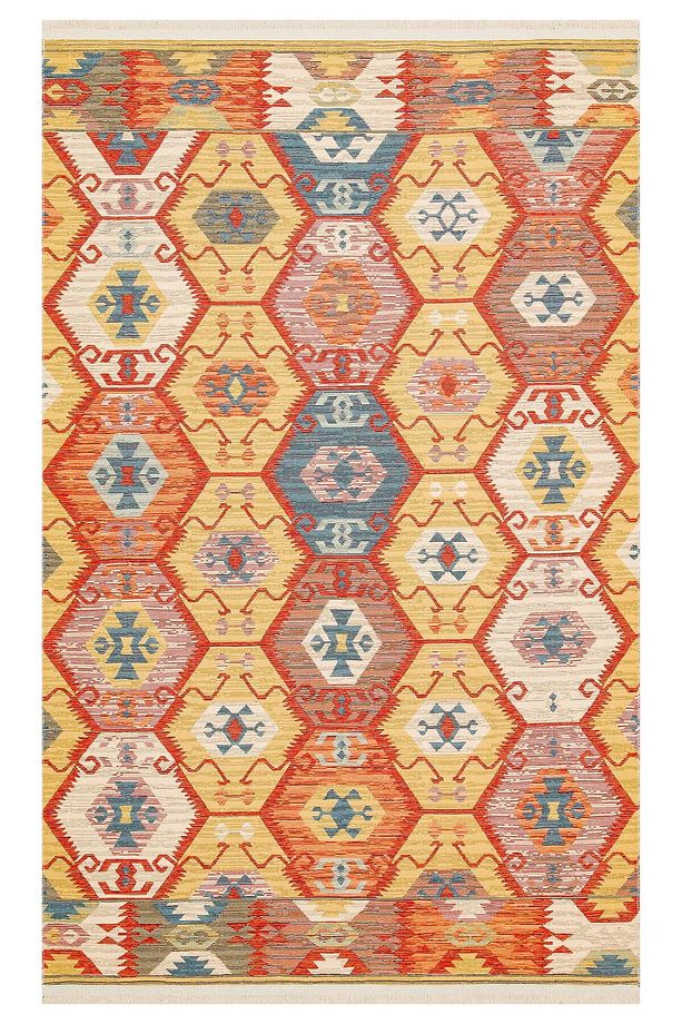 EKO Halı NOMAD NMD 06 RED Çift Taraflı Yıkanabilir Otantik Kilim - 3