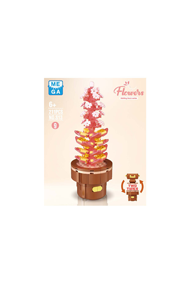 Blok Çiçek Sukulent 211 Parça - 2