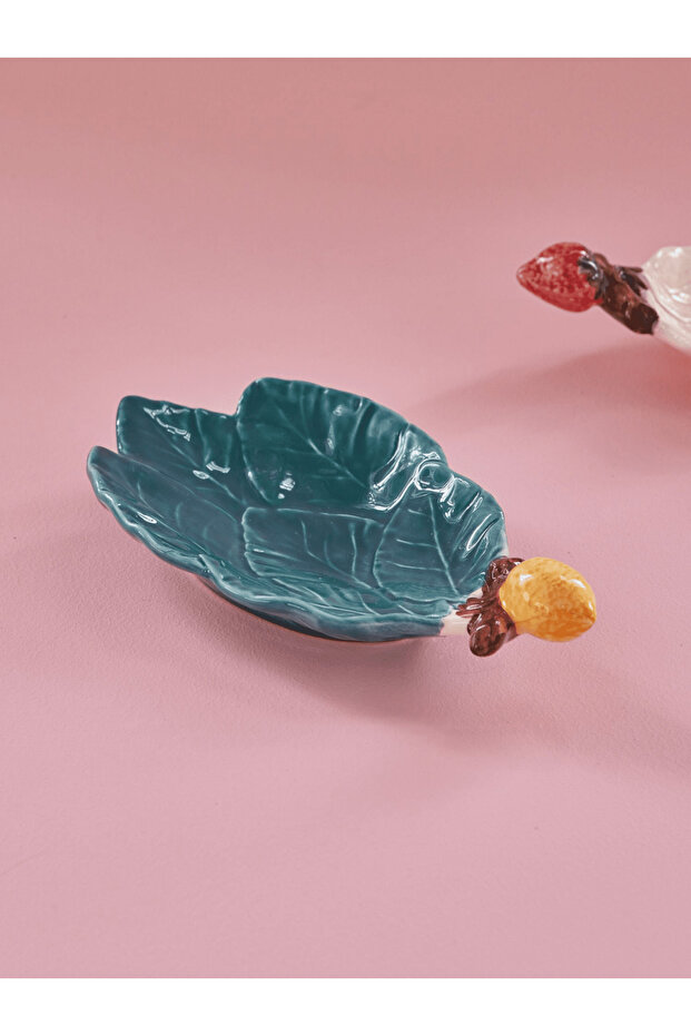 Seramik Tabak - Green - 2