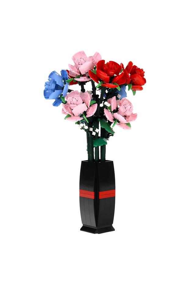 Blok Çiçek Güller 757 Parça - 1