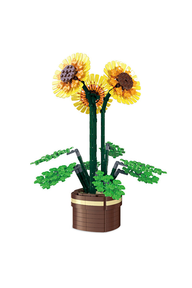 Blok Çiçek Ayçiçeği 731 Parça - 1