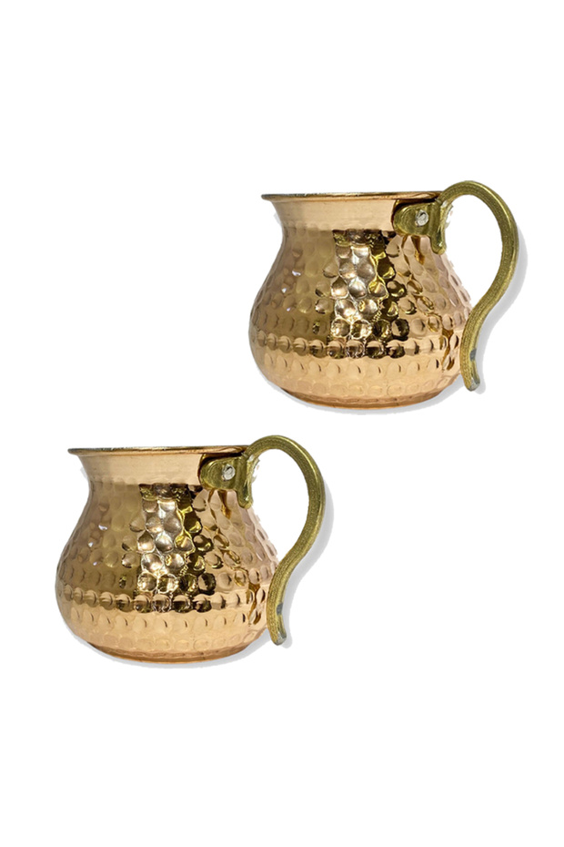 2 كوب نحاسي صغير - 2