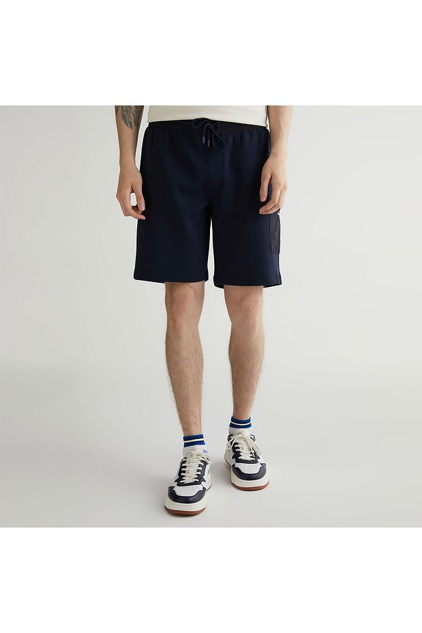 Erkek Lacivert Regular Fit Logolu Şort - 3