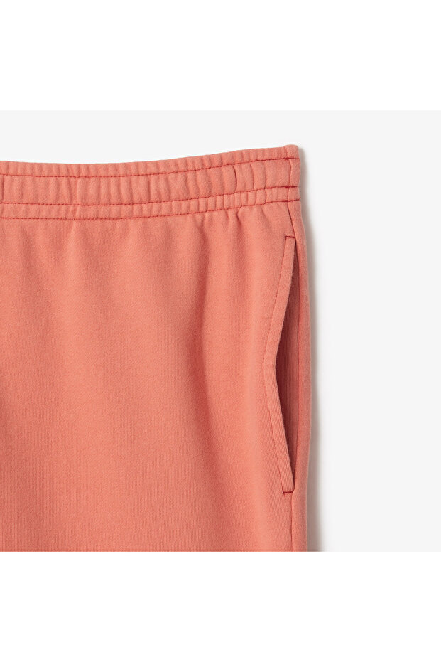 Erkek Regular Fit Baskılı Pembe Şort - 7