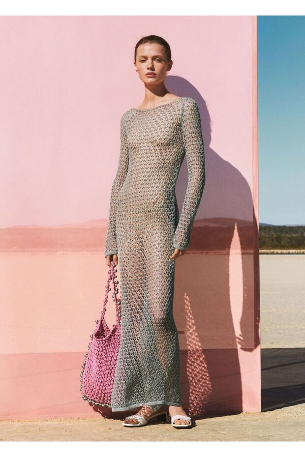 Lureks kroşe elbise - 5