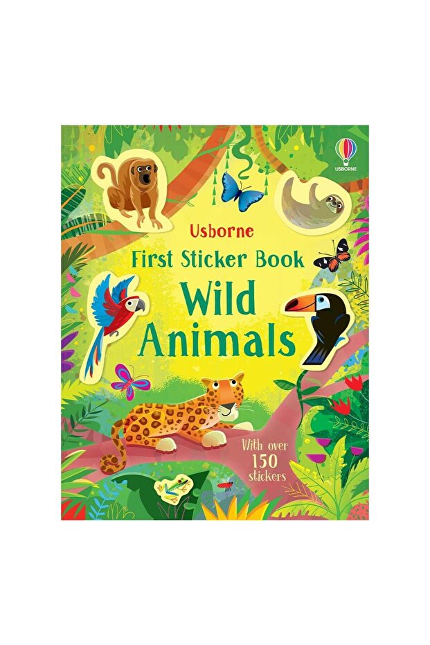 First Sticker Book Wild Animals - 1
