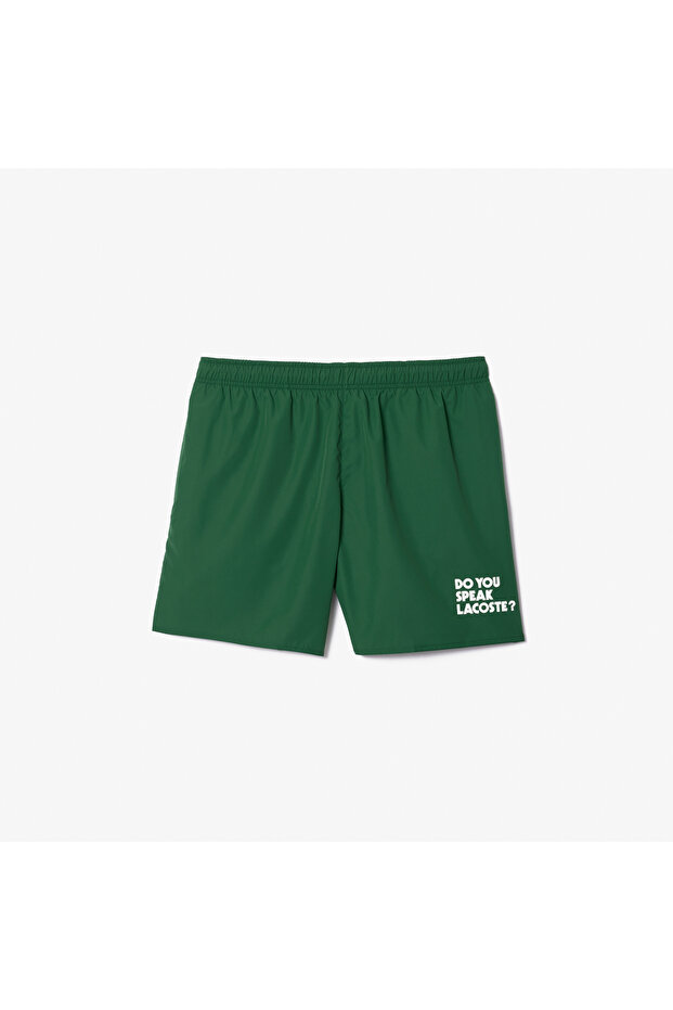 Classic Erkek Yeşil Deniz Şortu - 4