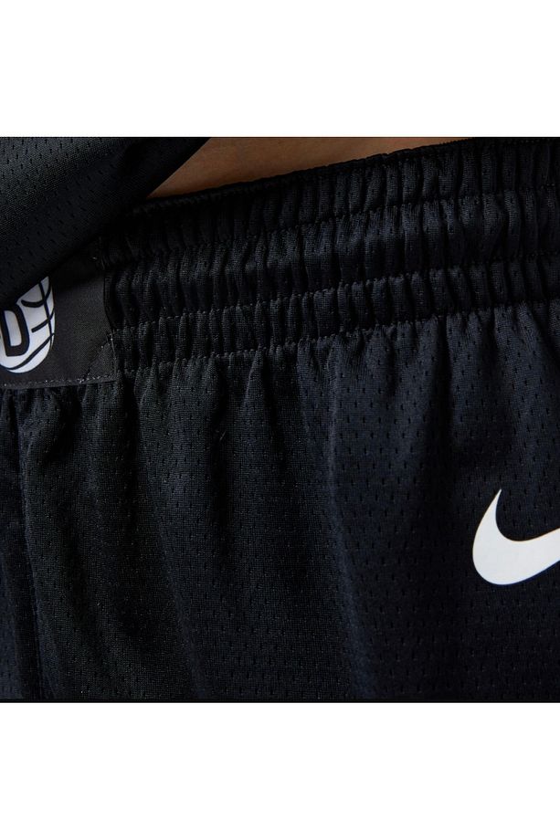 Brooklyn Nets NBA 18 Erkek Siyah Şort Şort - 7