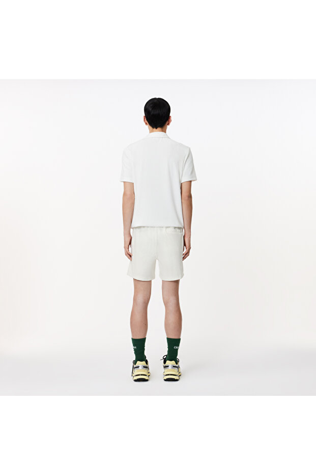 Erkek Regular Fit Beyaz Şort - 3