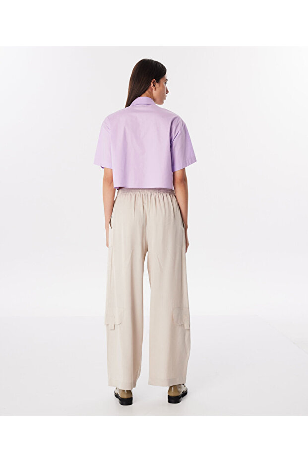 Hose mit elastischem Bund und gerader Passform - 5