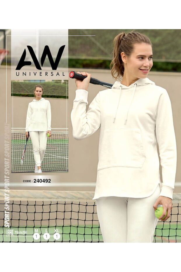 Kadın Kapüşonlu eşofman - 1
