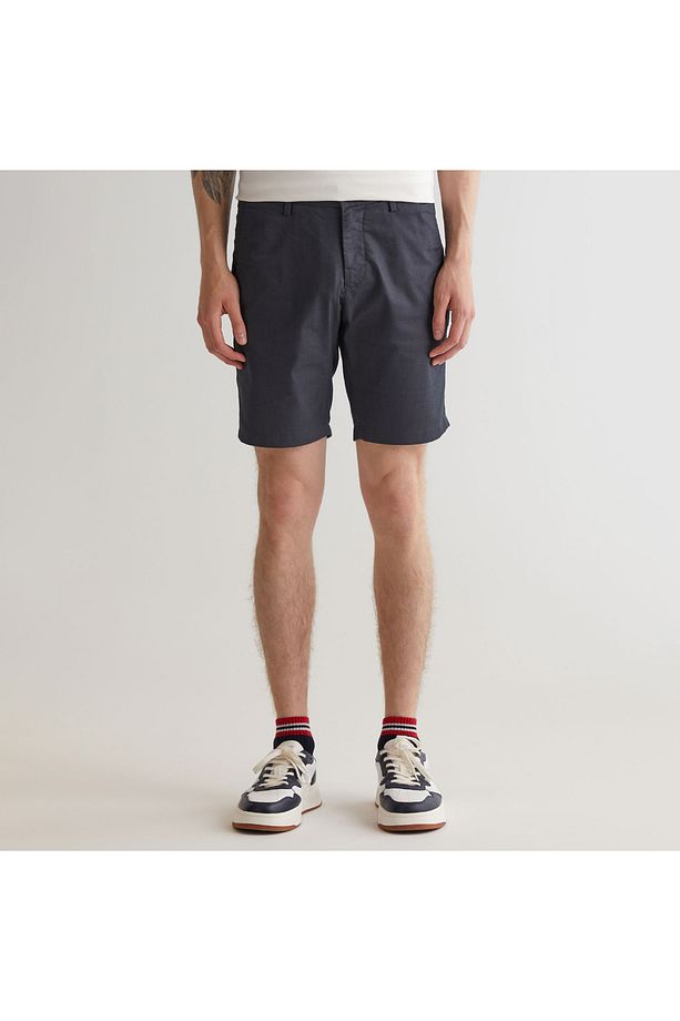 Erkek Gri Slim Fit Şort - 3