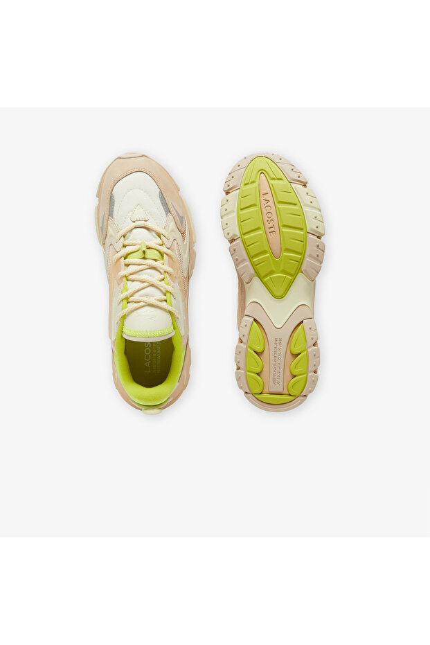 L003 Neo Tech Erkek Bej/Sarı Spor Ayakkabı - 4