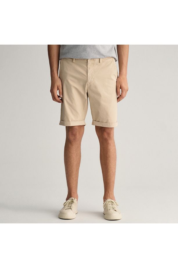 Erkek Krem Regular Fit Şort - 5