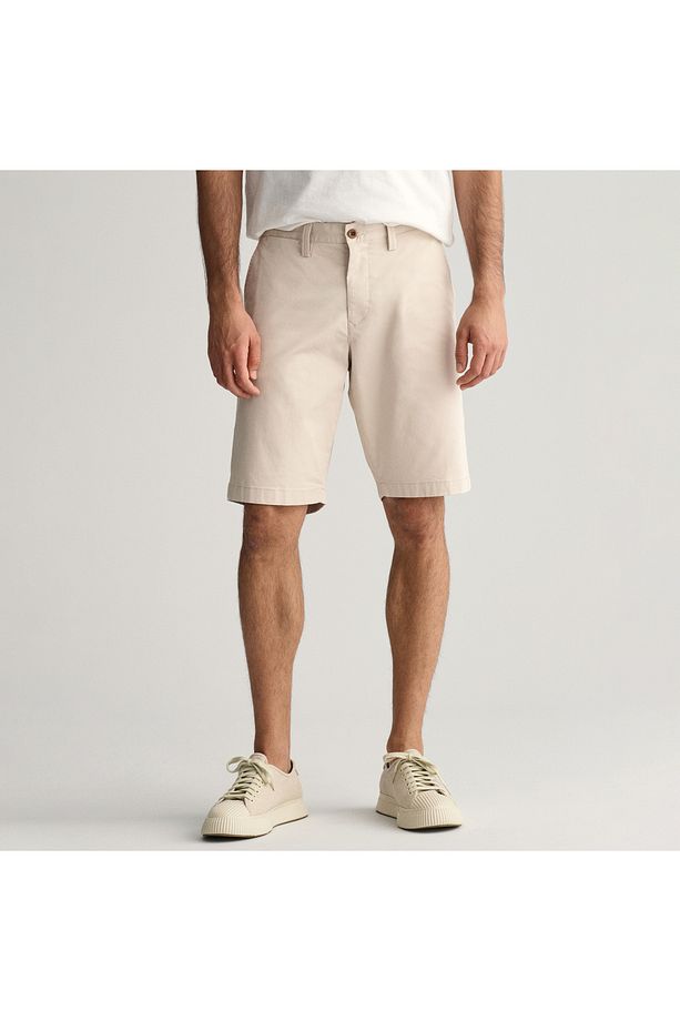 Erkek Krem Relaxed Fit Şort - 7