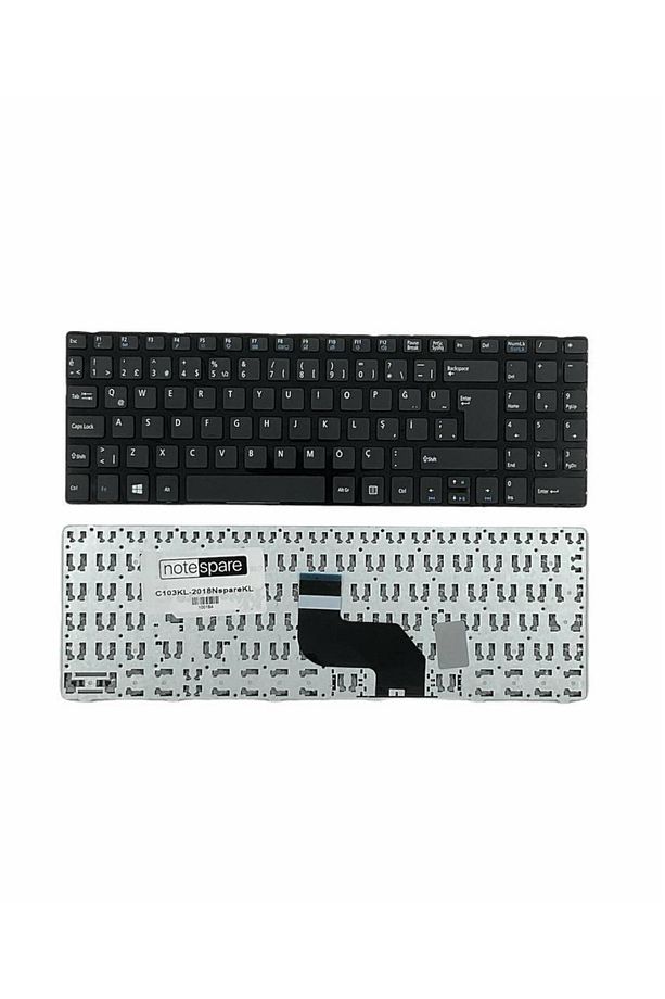 Casper ile Uyumlu CNE.2520-8M47P, CNE.2520-8N45P, CNE.2620-8M47P Klavye Siyah Çerçeveli TR - 1