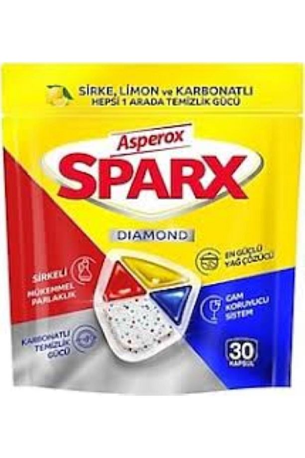 60 Yıkama--sparx Bulaşık Makinesi Deterjanı/kapsülü/tableti - 1