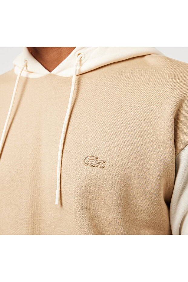 Classic Erkek Bej Sweatshirt - 7