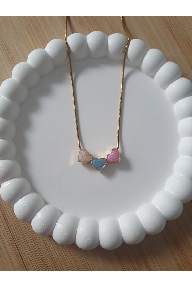 Heart Steel Chain Necklace