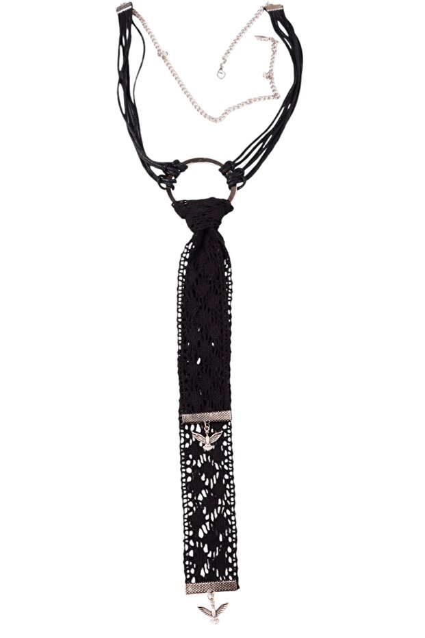 Gotik Kravat Kolye - 1