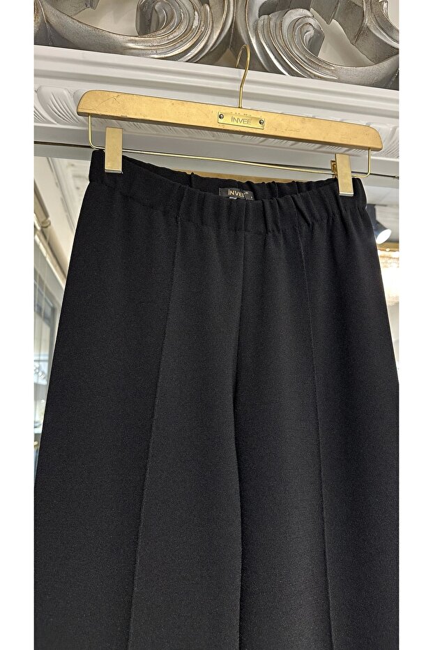 Triko Çelik Pantolon SİYAH - 3