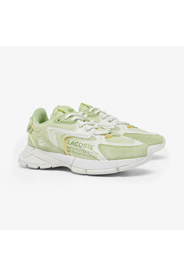 L003 Neo Kadın Yeşil/Beyaz Sneaker - 2