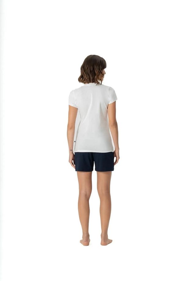 U.S. Polo Assn. Kadın Kısa Kollu Şort&Tshirt Pijama Takımı %100 Pamuk ESP.Z.E1.TA6G.R.OU9.P.87.LKKM - 3