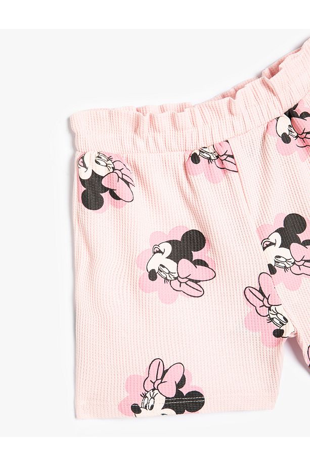 Minnie Mouse Şort Lisanslı Pamuklu - 3