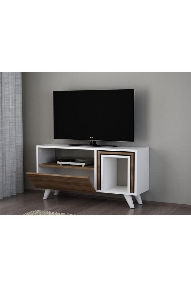 Novella K2 Tv Ünitesi Beyaz-ceviz - 2