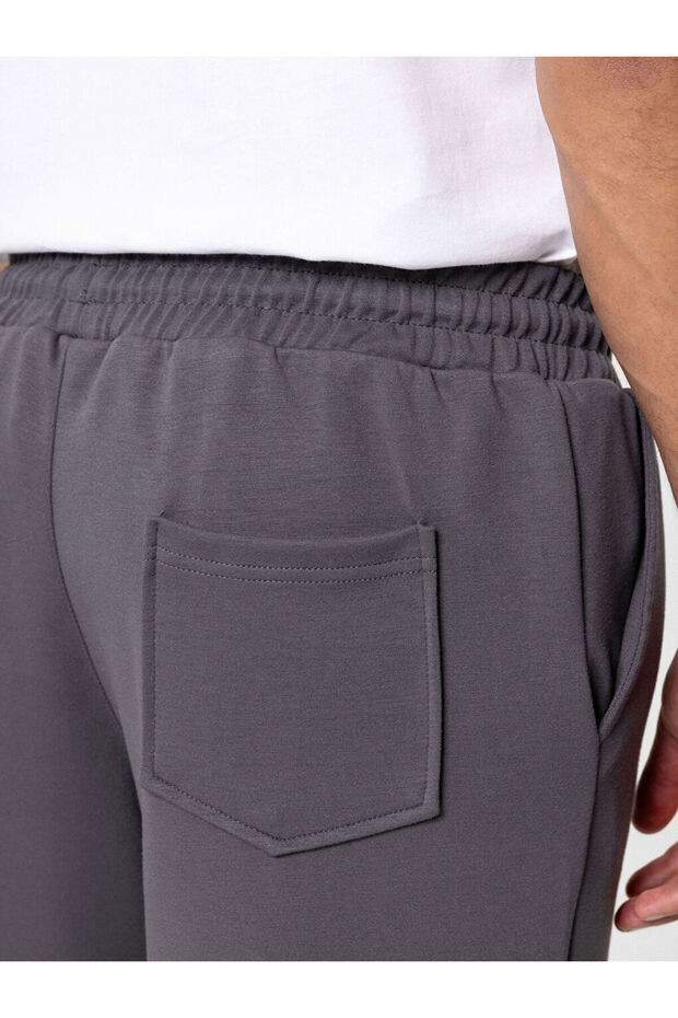 LCW Standart Kalıp Erkek Kalın Jogger Eşofman Altı - 3
