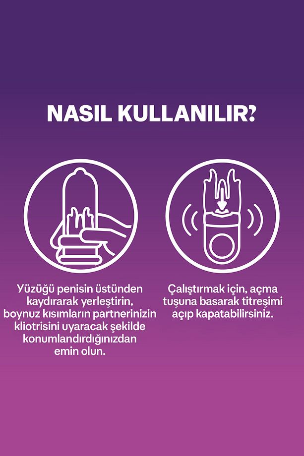 Intense Vibe Bullet + Devil Ring Titreşimli Halka - 5