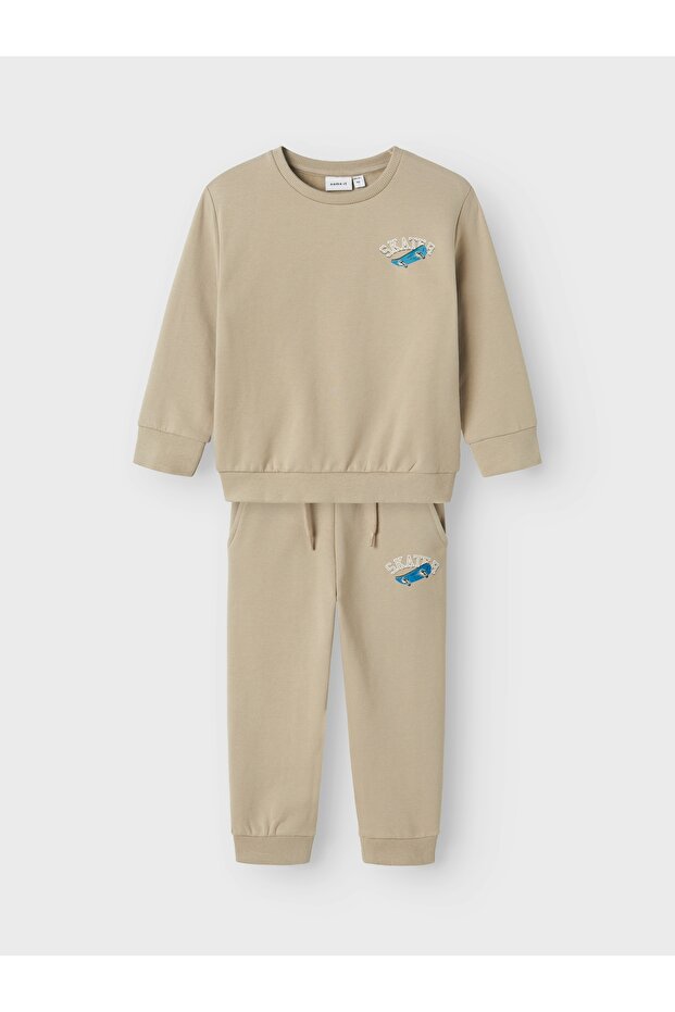 Nmmnathan Nreg Swe Bru Set 13242310 Pure Cashmere