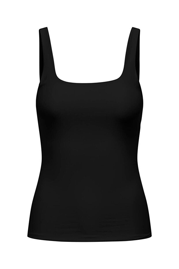 Jdyjamie - Black Strap Top Jrs Exp 15343021 S/L