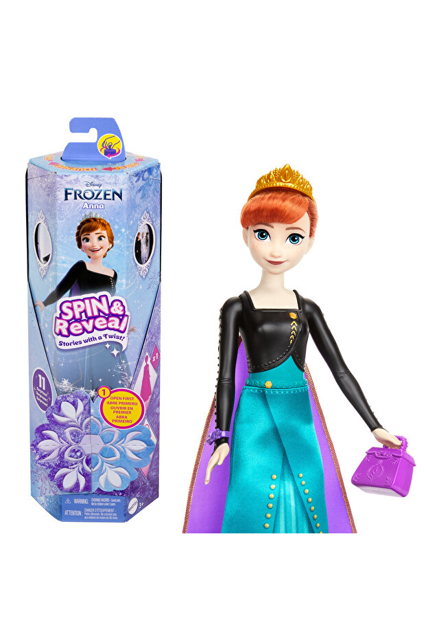 Disney Fashion Dolls - Spin & Reveal Anna Model