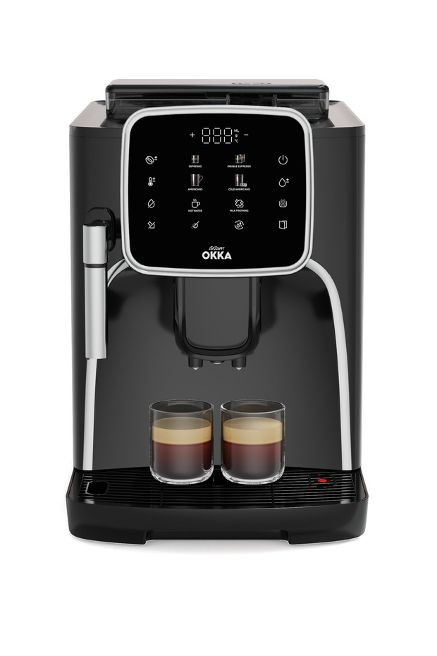 Okka Espresso Pro Fully Automatic Espresso Machine Chrome - OK0030-05 - 1