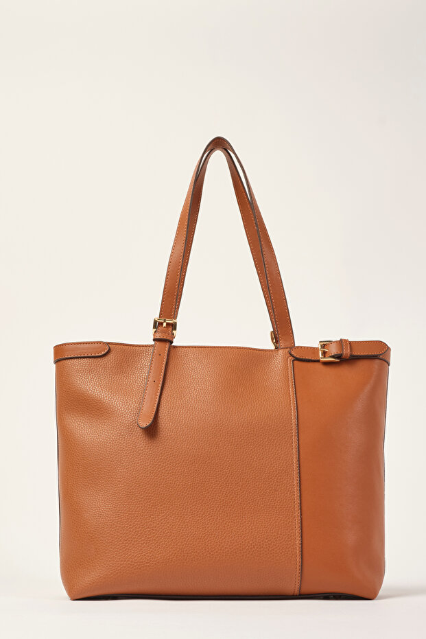 حقيبة كتف كبيرة من الجلد الطافي تابا 24FW906 - 2