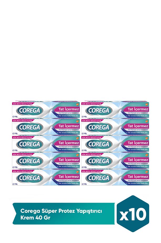 Süper Protez Yapıştırıcı Krem 40 Gr x10 Adet - 1