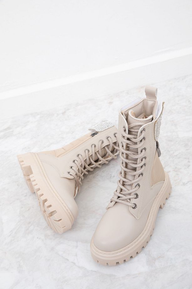 Bej Çocuk Bot & Bootie 19901 - 3