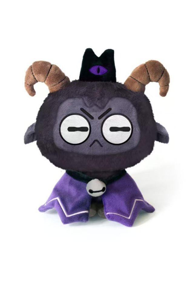 A 25cm Cthulhustyle adventure dungeon game Little Lamb Cult of the Lamb Plush Plush Toy Dolls Horro.