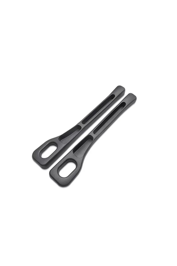 black 2PCS 2pcs Car Seat Gap Filler Organizer Waterproof Car Seat Gap Plug Strip with 2 Grooves Seat