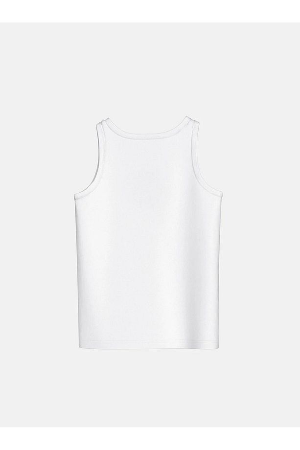 LCW Kids Bisiklet Yaka Basic Erkek Çocuk Atlet 5'li - 3