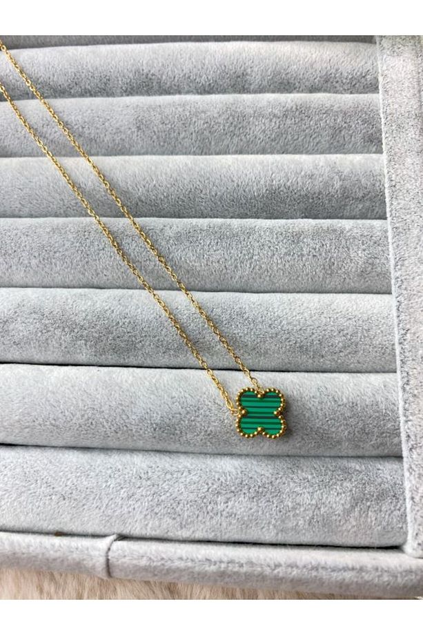 VAN CLEEF TEK YONCA ÇELİK KOLYE - 1