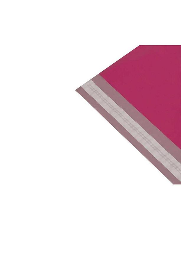 Pembe Renkli Cepsiz Kargo Poşeti 24 Cm X 30 Cm X 5 Cm | 100 Adet - 4